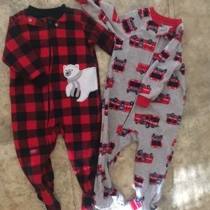 12 M Footie Pajamas